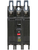 QOU330 - Square D 30A 3 Pole Miniature Circuit Breaker 240VAC 10kAIC Thermal Magnetic Trip - Essential Electric Supply