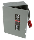 THN3361 - General Electric 30 Amp 3 Pole 600 Volt NEMA 1 Heavy Duty Non-Fusible Safety Switch - Essential Electric Supply
