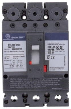 SEDA36AN0150 - General Electric Bolt-On 150 Amp 3 Pole Circuit Breaker - Essential Electric Supply