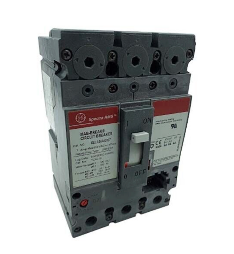 SELA36AI0007 - General Electric Bolt-On 7 Amp 3 Pole Circuit Breaker - Essential Electric Supply