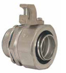 STB100L ACP Electrical Fittings Liquidtight Connector Straight Durable Steel Insulated Throat - Essential Electric Supply