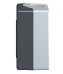 XALD02 - Schneider Electric Plastic Empty Enclosure for Push Button 22mm, 2 Cut-Outs, Polycarbonate, Dark Grey Lid - Essential Electric Supply