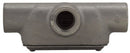 T17CG - Crouse-Hinds Form 7 SnapPack T-Shaped Conduit Outlet Body 1/2 Inch Feraloy Iron Alloy