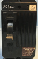 TEB122Y100 - General Electric 100A 2-Pole 240V Molded Case Circuit Breaker Non-Automatic E150 Frame - Essential Electric Supply