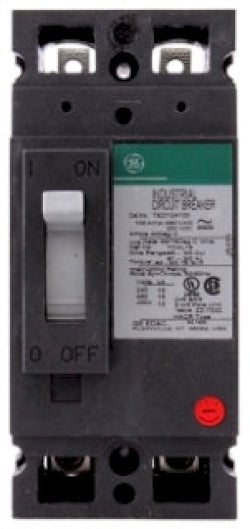 TED124100 - General Electric Bolt-On 100 Amp 2 Pole Circuit Breaker - Essential Electric Supply