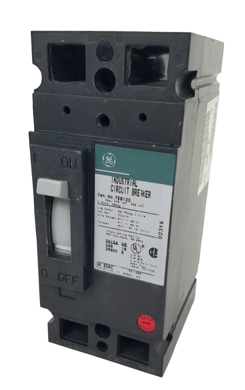 TEB122035 - General Electric Bolt-On 35 Amp 2 Pole Circuit Breaker - Essential Electric Supply