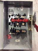 TG3222 - General Electric 60 Amp 240 Volt 2 Pole Fusible General Duty Safety Switch Indoor NEMA 1 - Essential Electric Supply