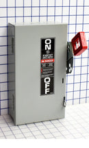 THN3321 - General Electric 30A 240V 3-Pole Heavy Duty Non-Fused Safety Switch NEMA 1 Indoor - Essential Electric Supply