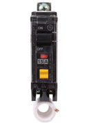 THQB1115GFEP - General Electric 15 Amp 1 Pole 120/240V Plug-In GFEP Circuit Breaker, THQB Series, 10kAIC, UL Listed - Essential Electric Supply