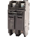THQC2160CC - ABB / General Electric 60A 2 Pole Molded Case Circuit Breaker 120/240VAC DIN Rail Mount - Essential Electric Supply