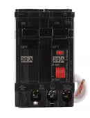 THQL2120GF1 - General Electric 20 Amp 2-Pole 120/240V THQL GFCI Circuit Breaker 10kAIC Plug-In - Essential Electric Supply