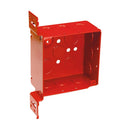 TP451RED - Eaton Conduit & Fittings 4in Sq Box Red