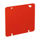 TP568RED - Eaton Conduit & Fittings Square Cover Red