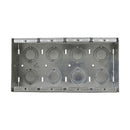 TP693 - Eaton Conduit & Fittings 4-Gang Masonry Box