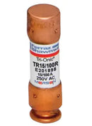 TR15/100R Ferraz Shawmut Tri-Onic Low Voltage Fuse
 250V  15A Fuse - Essential Electric Supply