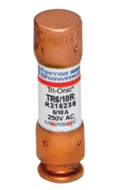 TR6/10R Mersen Tri-Onic Low Voltage Fuse
 250V  6A Fuse - Essential Electric Supply