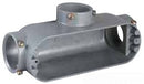 TWOT1 Killark Type T Aluminum Conduit Body Electrical Conduit Management Section - Essential Electric Supply