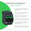 LC1D25B7 Schneider Electric  Contactor 3 pole  600V 40A 24V coil - Essential Electric Supply