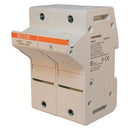 US6J2 - Mersen 60A 600V 2 Pole UltraSafe Modular Class J Fuse Holder DIN Rail Mount - Essential Electric Supply