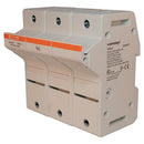 US6J3 - Mersen 60A 600V 3-Pole UltraSafe Class J Fuse Holder DIN Rail Mount - Essential Electric Supply