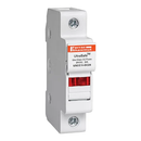 USCC1I-DC24 - Ferraz Shawmut 30A 24VDC 1-Pole Class CC UltraSafe Fuse Holder, DIN Rail Mount, Finger Safe, LED Indicator - Essential Electric Supply