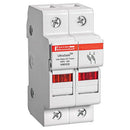 USCC2I - Ferraz Shawmut 30A 600V 2-Pole UltraSafe Class CC Fuse Holder DIN Rail Mount - Essential Electric Supply