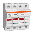 USCC3IN - American Federal Pacific 30A 600V 3-Pole Class CC Fuse Holder UltraSafe DIN Rail Mount - Essential Electric Supply