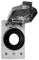 WLRS2 Crouse-Hinds Wet Location Cover Round Receptacles Copper-Free Aluminum Vertical Mounting - Essential Electric Supply
