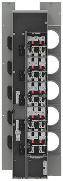 WMM52125RJB - Siemens PowerMod 5-Position Ringless Meter Stack 125 A 3-Phase 4-Wire 120/208 V - Essential Electric Supply