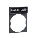 ZB2BY2387 - Square D Motor Control Accessory Engraved Legend Plate 30x40 mm