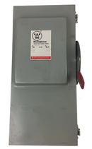 JHU361 - Westinghouse 30A 600V 3 Pole Non-Fusible Heavy Duty Safety Switch - Essential Electric Supply