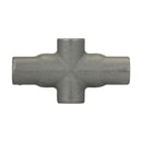 X37 - Crouse-Hinds 1" X-Style Conduit Body, Form 7, Iron Alloy, Electro-Galvanized Finish - Essential Electric Supply