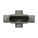X37 - Crouse-Hinds 1" X-Style Conduit Body, Form 7, Iron Alloy, Electro-Galvanized Finish - Essential Electric Supply