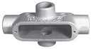 X50 OZ/Gedney Form 35 Unilets Type X Conduit Outlet Body Malleable Iron - Essential Electric Supply