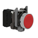 XB4BA42 - Schneider Electric 6A 600V AC/DC 1NC Red Round Pushbutton Switch Harmony XB4 Series - Essential Electric Supply
