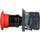 XB4BS8445 Schneider Electric  Emergency Stop Switch - Essential Electric Supply