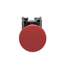 XB4BT845 - Schneider Electric 40mm Red Mushroom Emergency Stop Switch, 1NO+1NC, Push-Pull Reset, IP66, Harmony XB4 Series - Essential Electric Supply