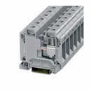 XBUT35 - Eaton IEC Terminal Block 16mm Screw Connection Single Level Feed-Through 800V 50A DIN Rail Mount