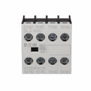 XTCEXFAC31 - Eaton 4-Pole 3NO-1NC Front Mount Auxiliary Contact Block with Screw Terminals - Essential Electric Supply