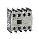 XTCEXFBG22 - Eaton 16A 4-Pole Front Mount Auxiliary Contact Block 2NO 2NC Frame D-G Screw Terminals - Essential Electric Supply