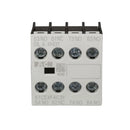 XTCEXFBG40 - Cutler Hammer 4-Pole Auxiliary Contact, 16A, Screw Terminals, D-G Frame, Front Mounting - Essential Electric Supply