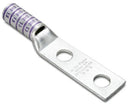 YAZ262TC38 Burndy Compression Terminal Connector 2/0 AWG 35kV 2-Hole Tin-Plated UL/CSA Certified - Essential Electric Supply