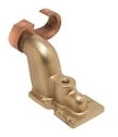 YGF292N Burndy Compression Grounding Plate Copper 2-Hole Design 1/2" Studs - Essential Electric Supply