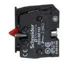 ZB2BE102 - Square D Harmony 22mm Push Button Add-On Contact Block, 1 NC, 10A, 600VAC, Screw Clamp Terminal, Front Mount, XAC/XB4/XB5 Series - Essential Electric Supply