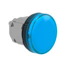 ZB4BV06 - Schneider Electric Harmony XB4 22mm Blue Chromium-Plated Metal Pilot Light Head - Essential Electric Supply