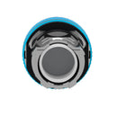ZB4BV06 - Schneider Electric Harmony XB4 22mm Blue Chromium-Plated Metal Pilot Light Head - Essential Electric Supply