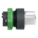 ZB5AK1413 Square D Co Harmony XB5 Illuminated Selector Switch Head, 22mm, White Handle, Green Premium - Essential Electric Supply