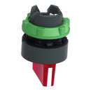ZB5AK1843 - Square D Illuminated Selector Switch 3-Position Red Lever, 22mm, Spring Return