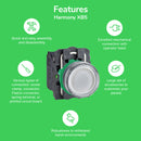 ZB5AW0B13 - Square D  Pushbuttons - Essential Electric Supply