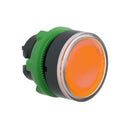 ZB5AW353 - Schneider Electric Harmony XB5 22mm Orange Flush Illuminated Pushbutton Head Spring Return IP66 - Essential Electric Supply